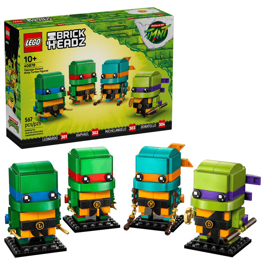 LEGO BrickHeadz Teenage Mutant Ninja Turtles Figures 40878-Bricking Lebanon