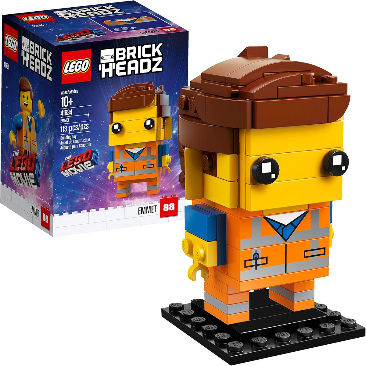LEGO Brickheadz Emmet #1968 out of 5000 Limited Set 41634-Bricking Lebanon