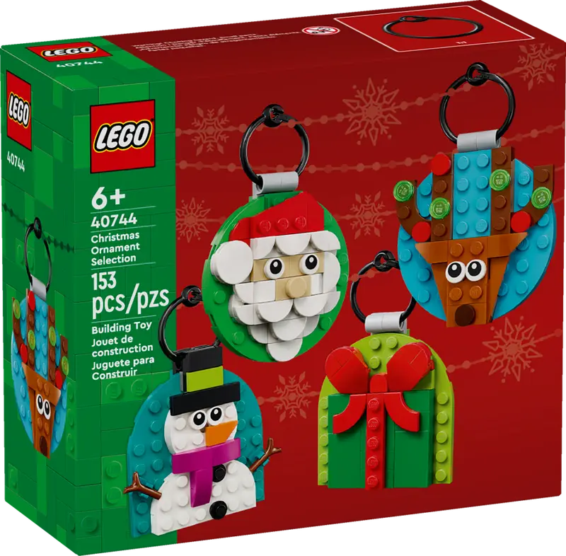 LEGO Christmas Ornament Selection 40744-Bricking Lebanon