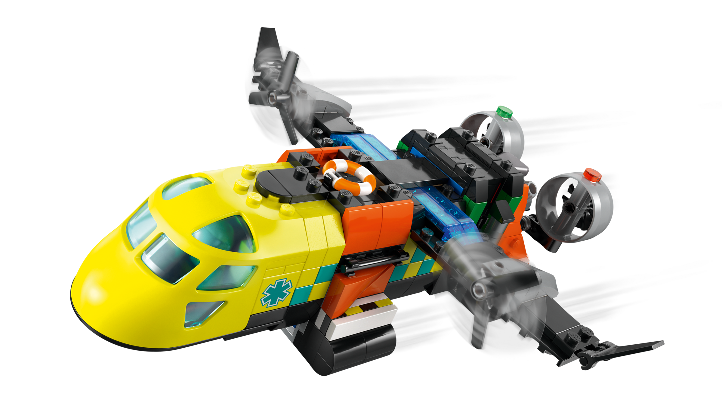 LEGO City Airplane Service Truck and Hovercraft Remix 60505-Lego / City-Bricking Lebanon