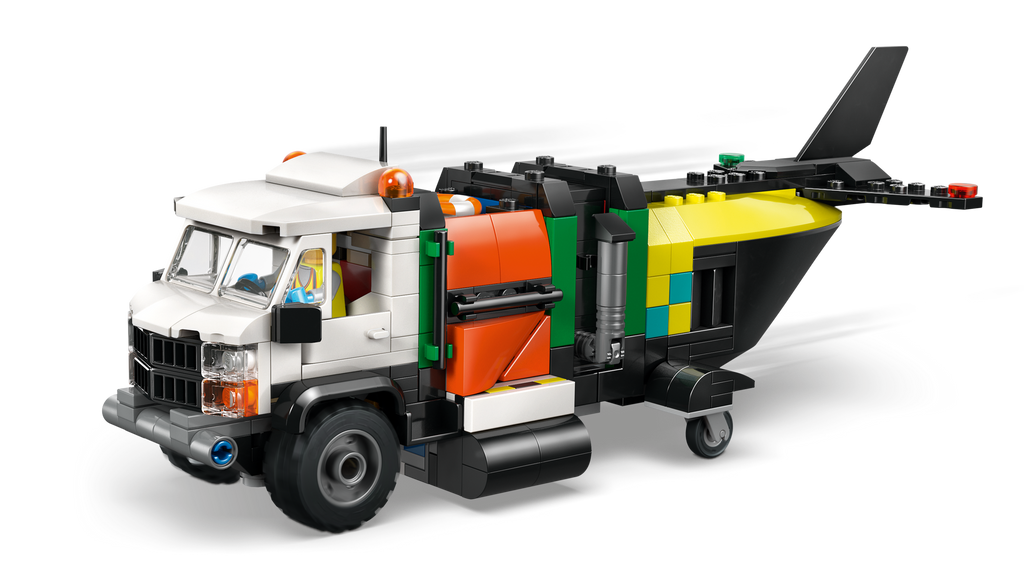 LEGO City Airplane Service Truck and Hovercraft Remix 60505-Lego / City-Bricking Lebanon