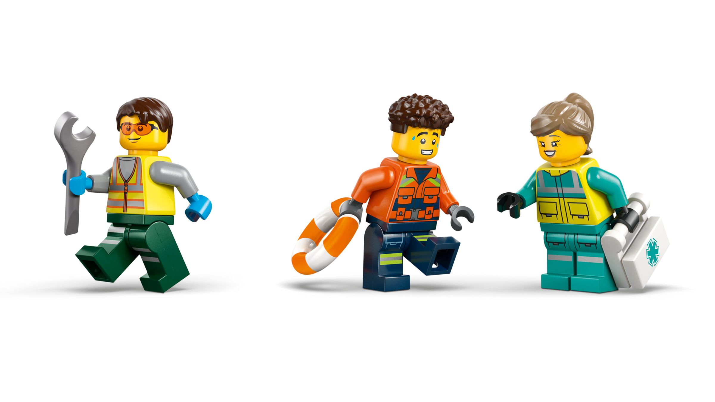 LEGO City Airplane Service Truck and Hovercraft Remix 60505-Lego / City-Bricking Lebanon