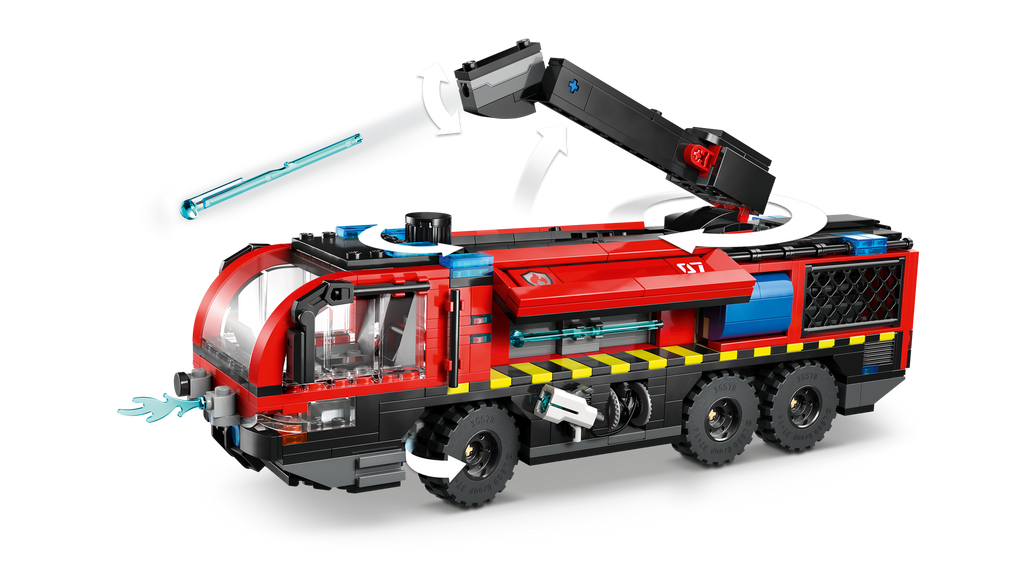LEGO City Airport Fire Truck 60499-Bricking Lebanon