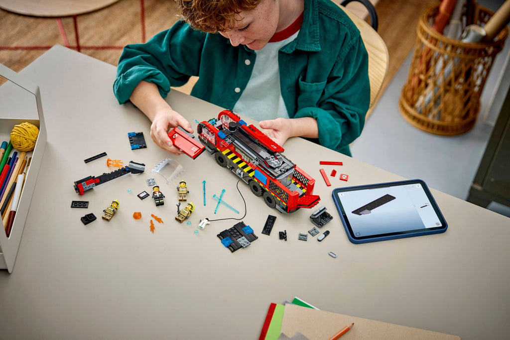 LEGO City Airport Fire Truck 60499 Emergency Vehicle Toy Playset-Lego / City-Bricking Lebanon