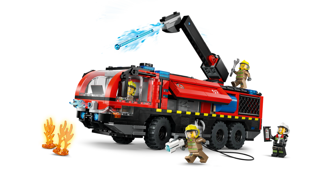 LEGO City Airport Fire Truck 60499 Emergency Vehicle Toy Playset-Lego / City-Bricking Lebanon