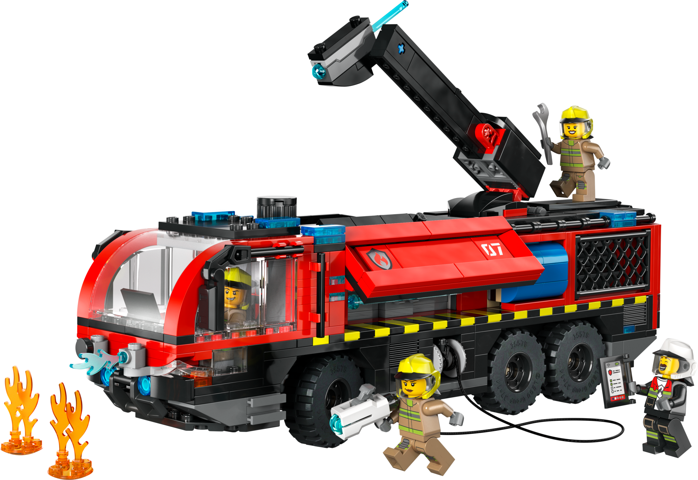 LEGO City Airport Fire Truck 60499 Emergency Vehicle Toy Playset-Lego / City-Bricking Lebanon
