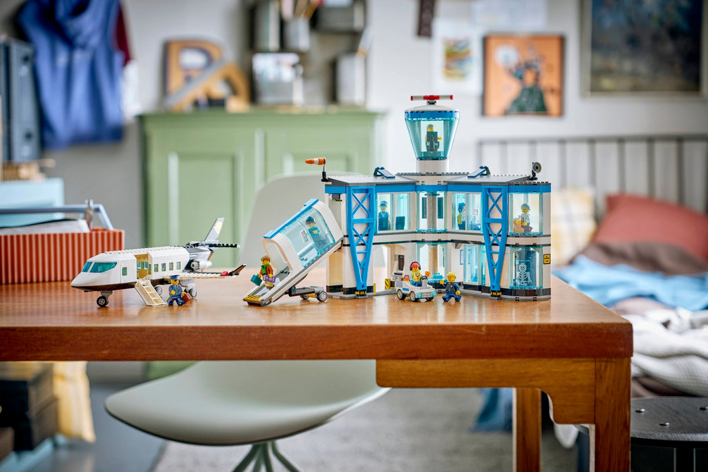 LEGO City Airport with Airplane 60502 Building Toy Set Jet-Lego / City-Bricking Lebanon