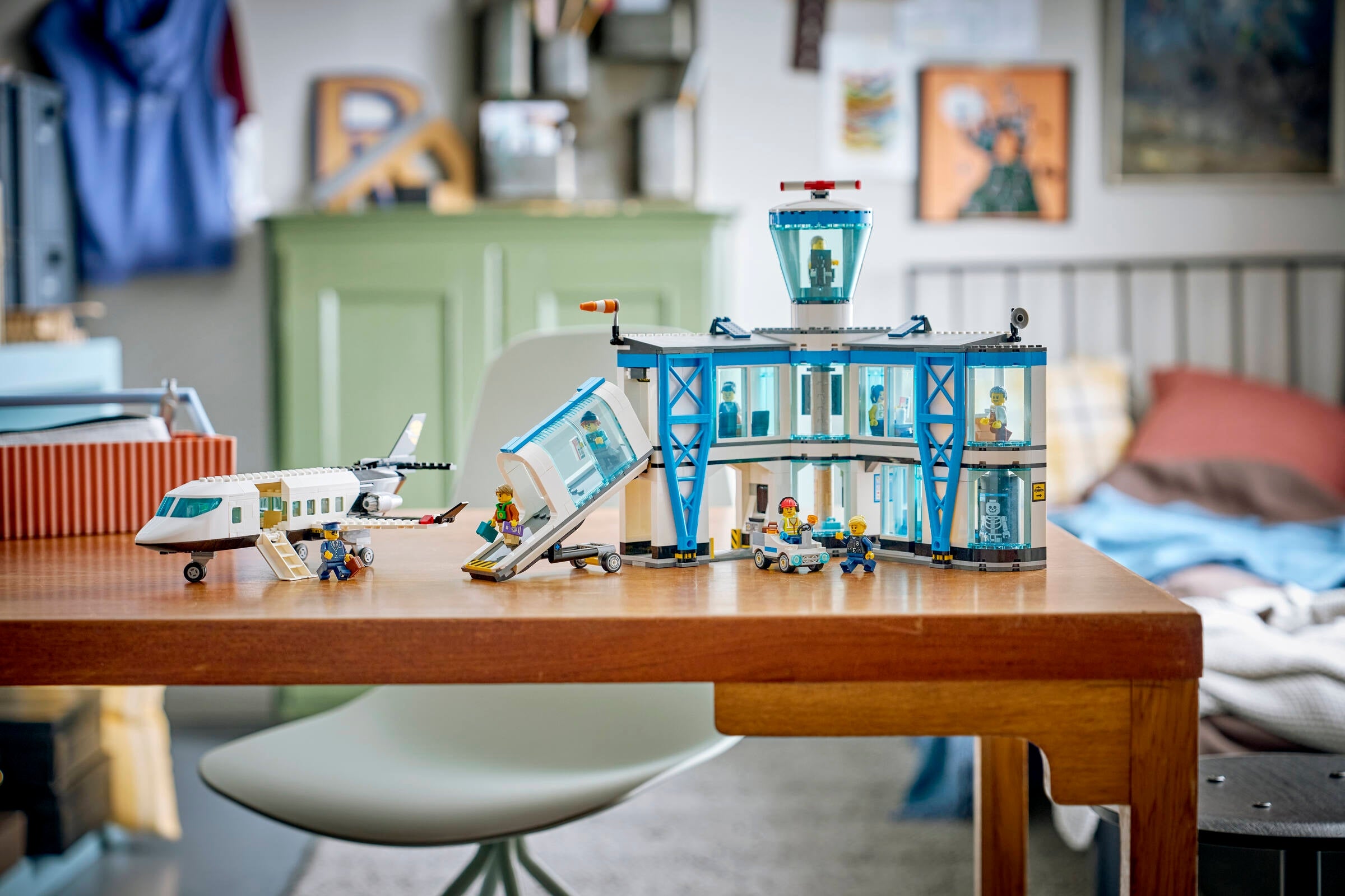 LEGO City Airport with Airplane 60502 Building Toy Set Jet-Lego / City-Bricking Lebanon