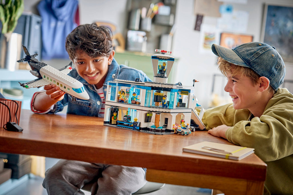 LEGO City Airport with Airplane 60502 Building Toy Set Jet-Lego / City-Bricking Lebanon