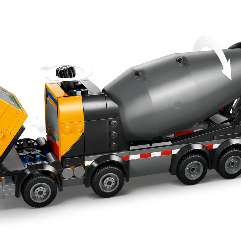 LEGO City Cement Mixer 60478 Construction Truck Building Toy Set-Lego / City-Bricking Lebanon