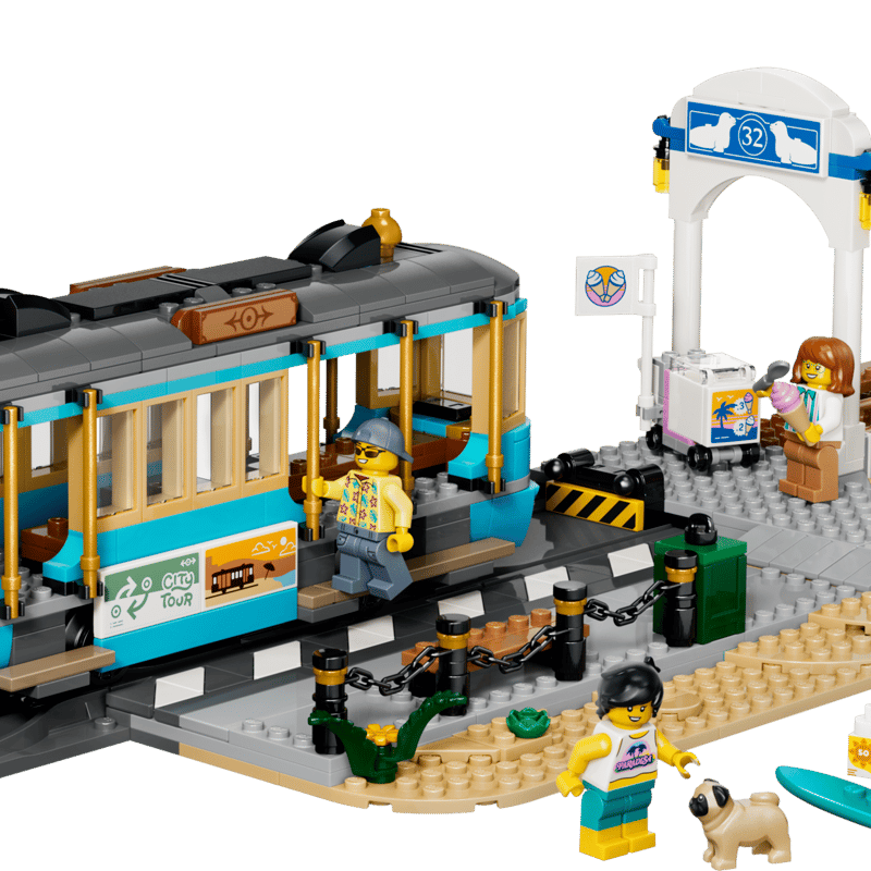 LEGO City Classic Beach Streetcar 60506-Bricking Lebanon