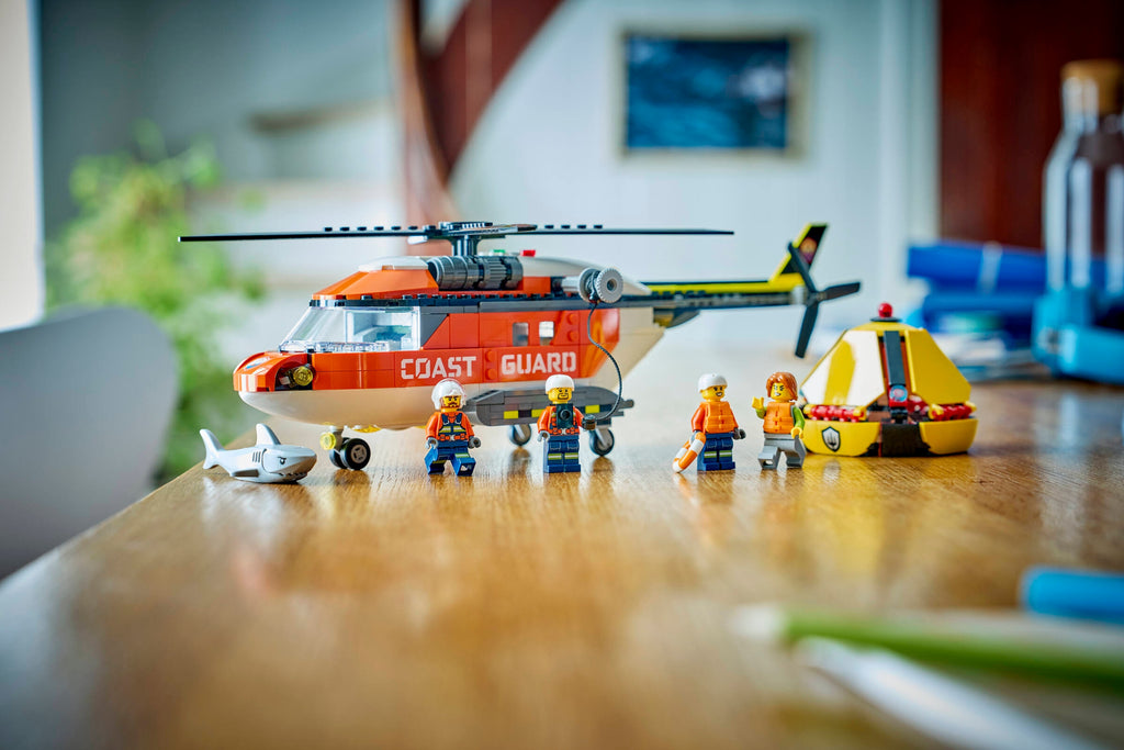 LEGO City Coast Guard Helicopter 60503 Search and Rescue Set-Lego / City-Bricking Lebanon