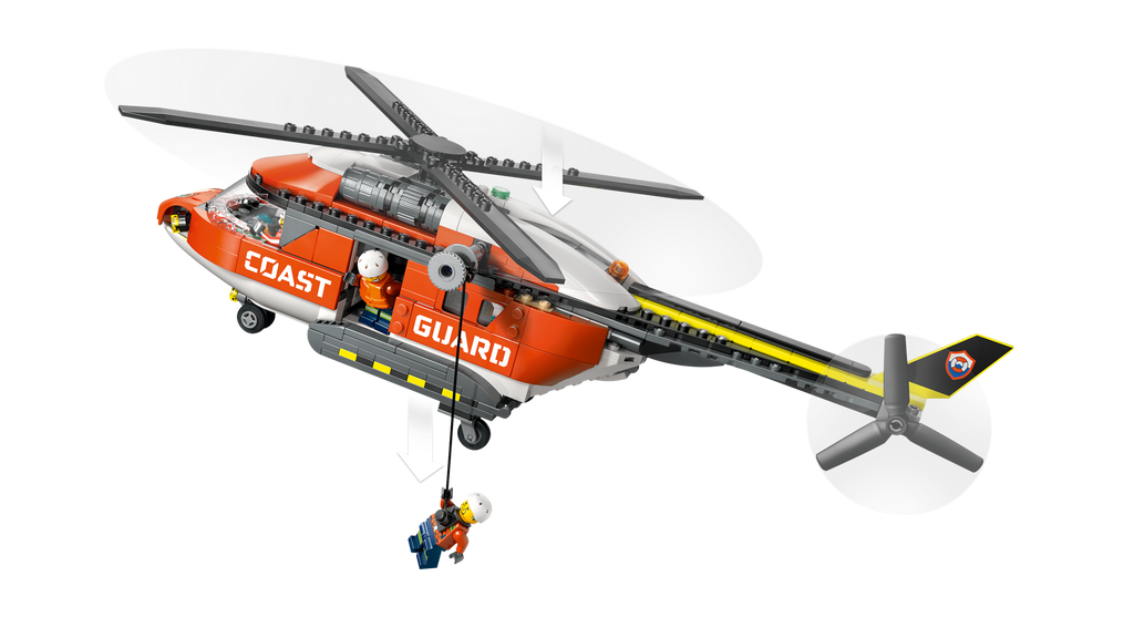 LEGO City Coast Guard Helicopter 60503 Search and Rescue Set-Lego / City-Bricking Lebanon