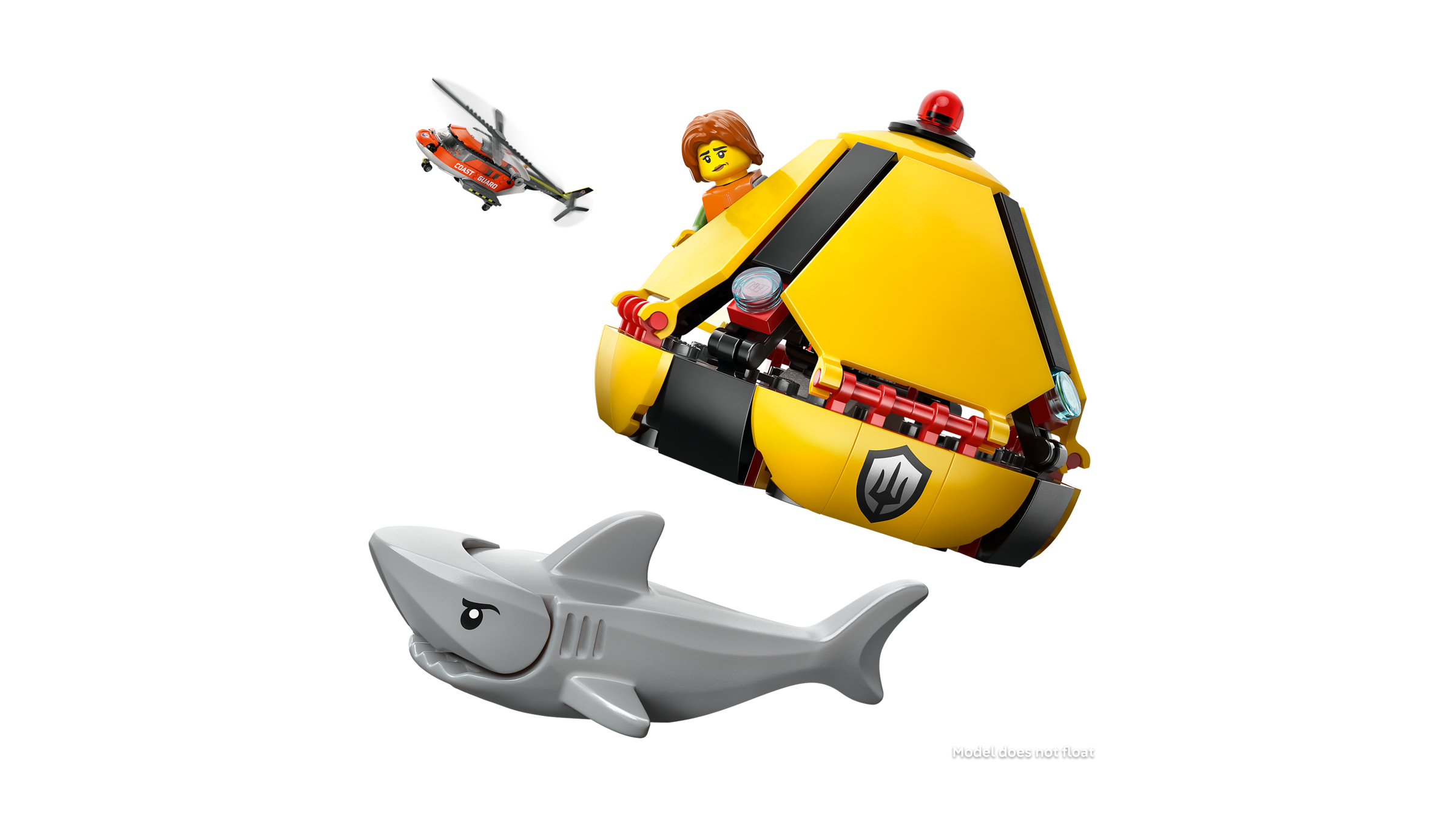 LEGO City Coast Guard Helicopter 60503 Search and Rescue Set-Lego / City-Bricking Lebanon