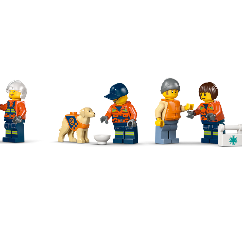 LEGO City Coast Guard Rescue Boat and Helicopter Floating Building Toy-Lego / City-Bricking Lebanon