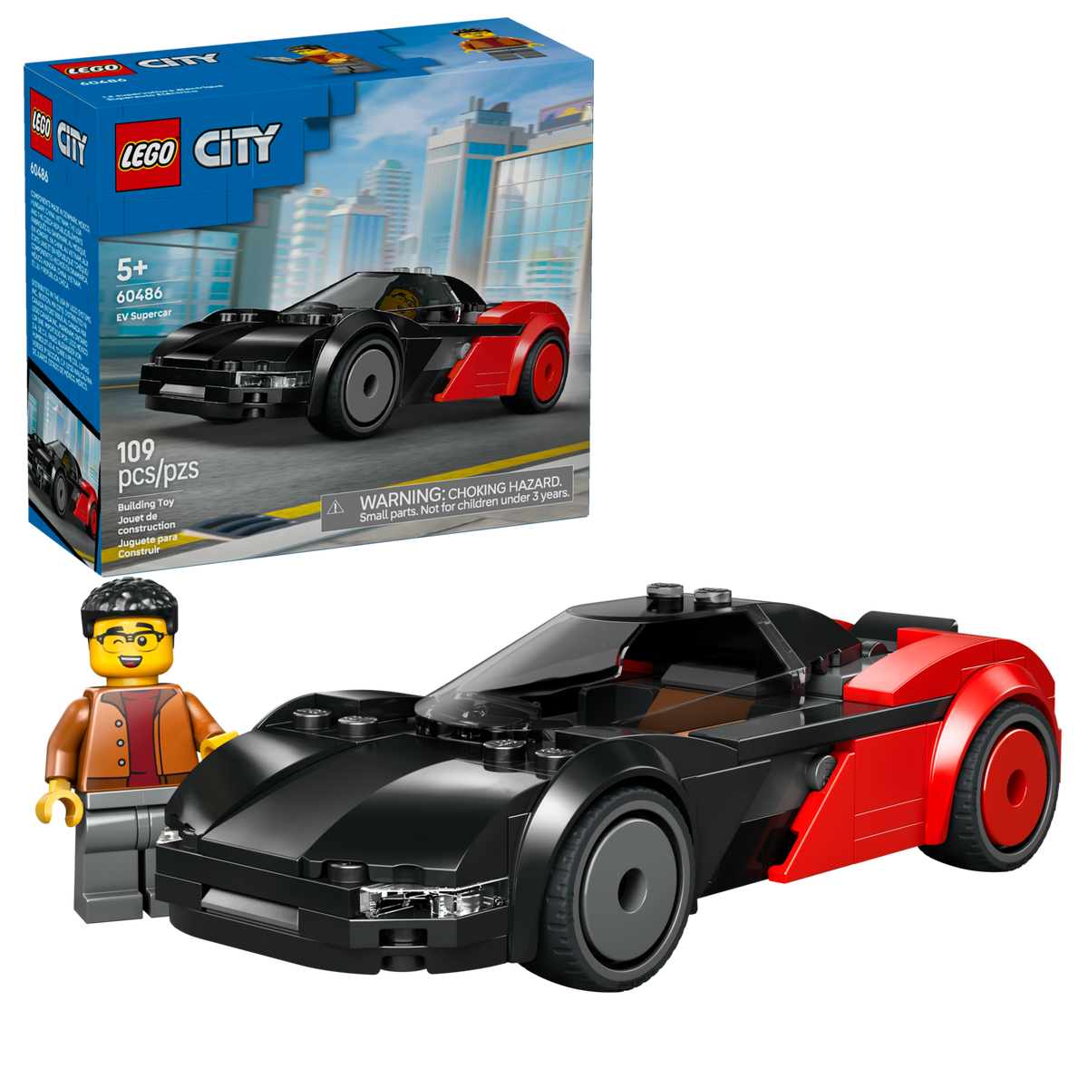 LEGO City EV Supercar 60486-Bricking Lebanon