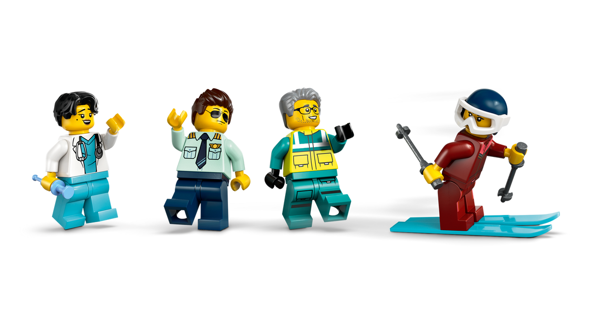 LEGO City Emergency Air Ambulance Airplane 60465-Bricking Lebanon