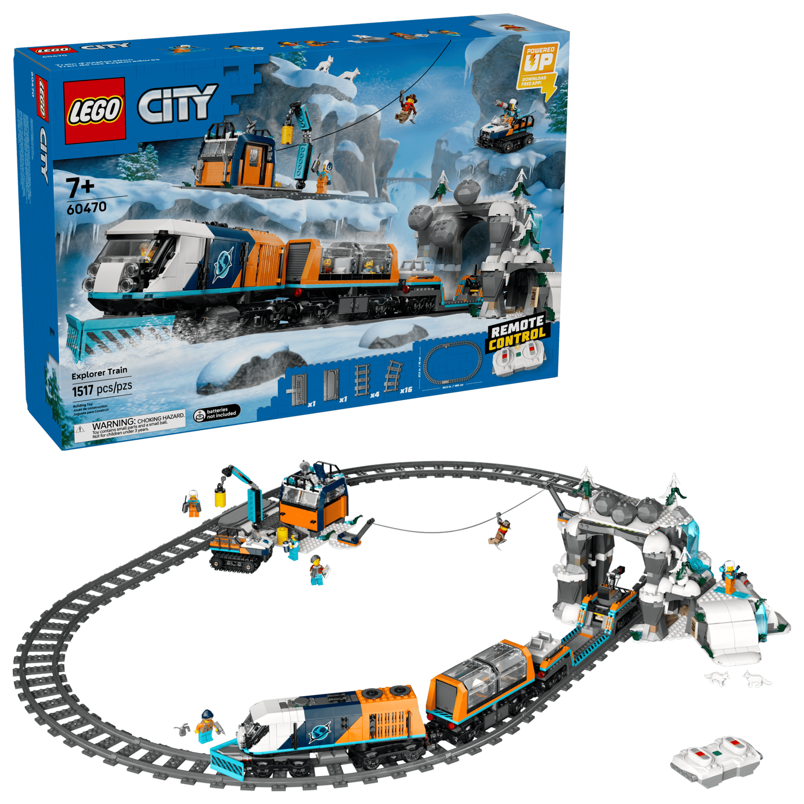 LEGO City - Explorers' Arctic Polar Express Train - 60470
