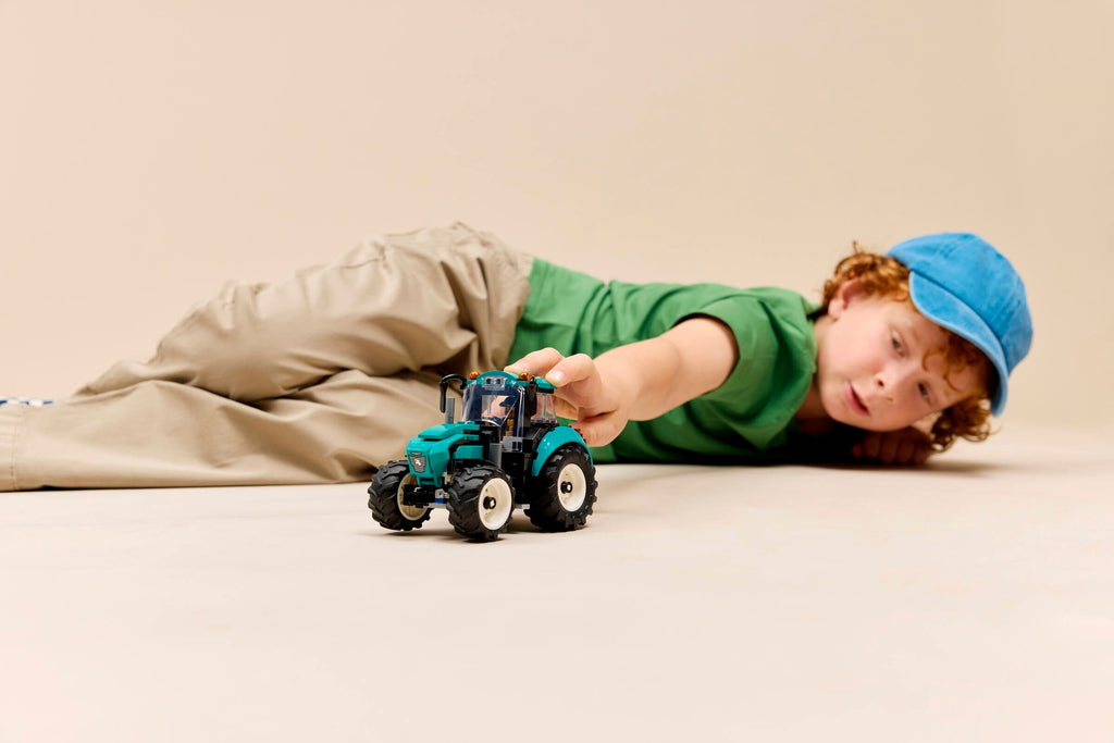 LEGO City Farm Tractor Building Toy Set for Kids 6+-Lego / City-Bricking Lebanon