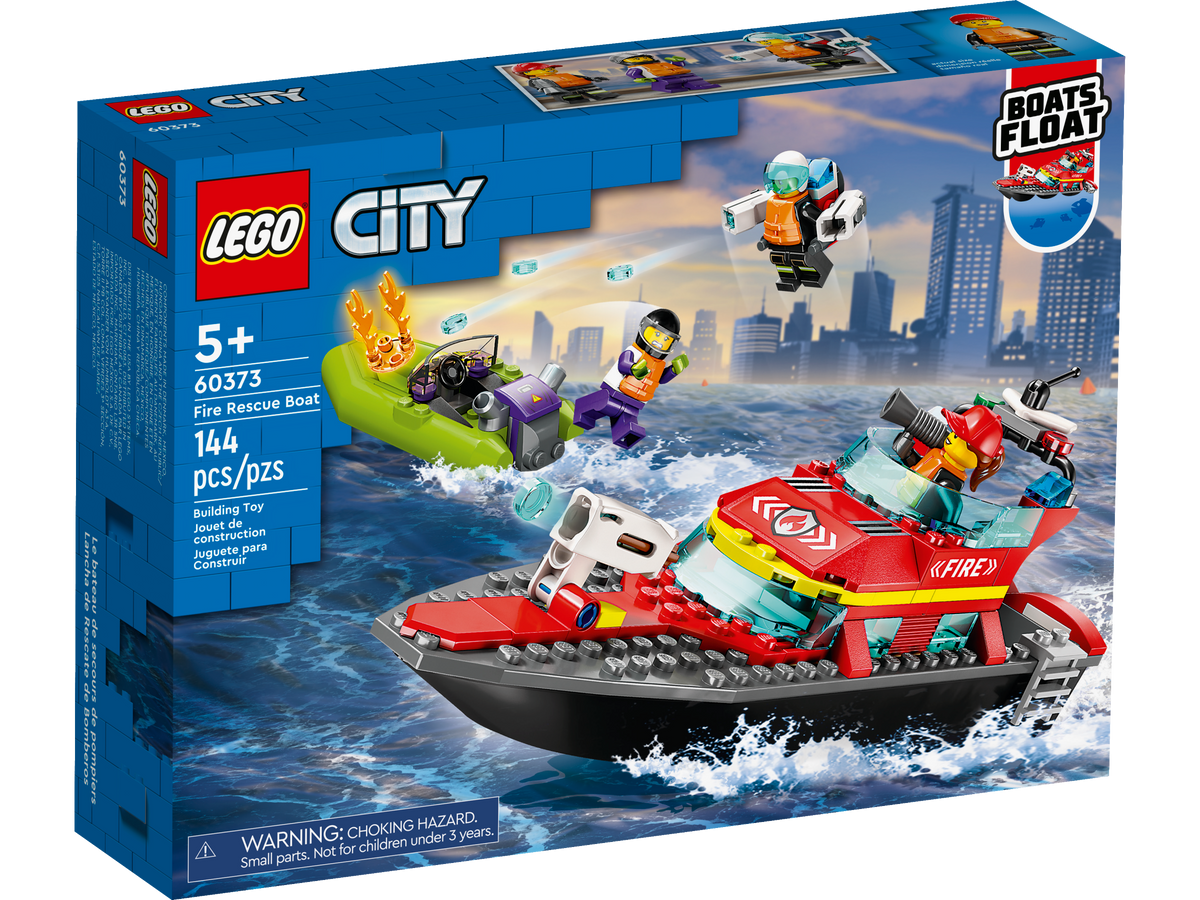 LEGO City Fire Rescue and Police Chase 60373-Bricking Lebanon