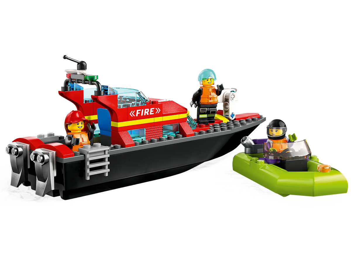 LEGO City Fire Rescue and Police Chase 60373-Bricking Lebanon