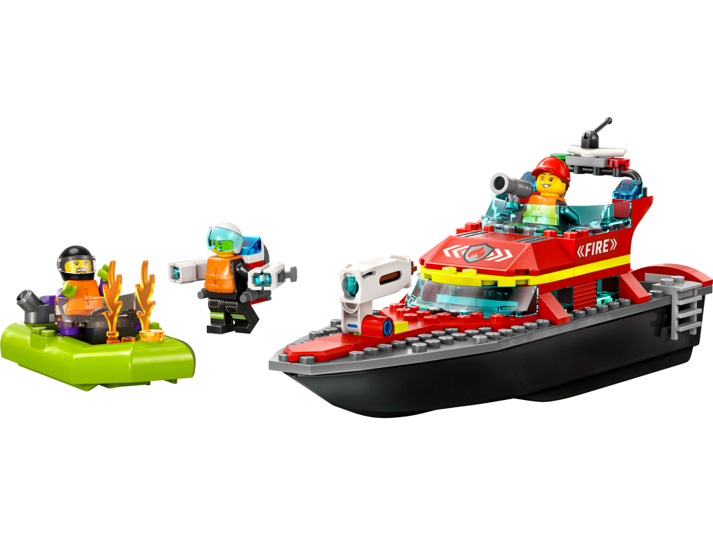 LEGO City Fire Rescue and Police Chase 60373-Bricking Lebanon