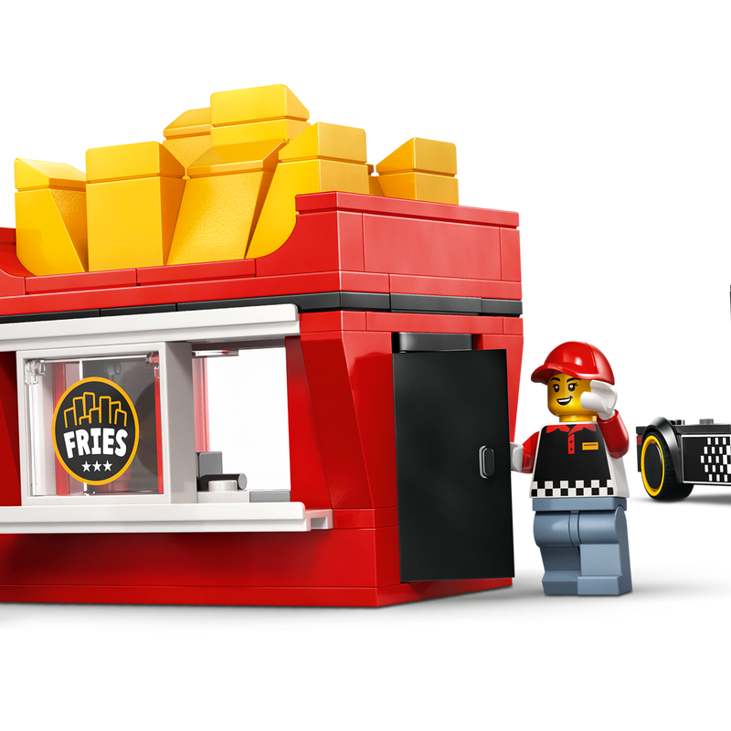 LEGO City Fries Food Truck 60488 Toy Vehicle Building Set-Lego / City-Bricking Lebanon