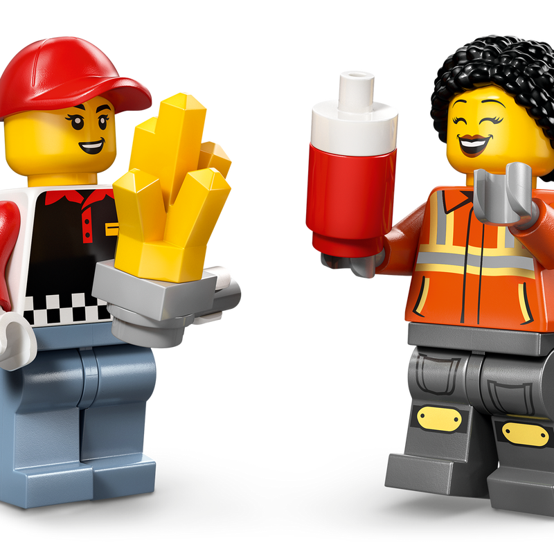 LEGO City Fries Food Truck 60488 Toy Vehicle Building Set-Lego / City-Bricking Lebanon