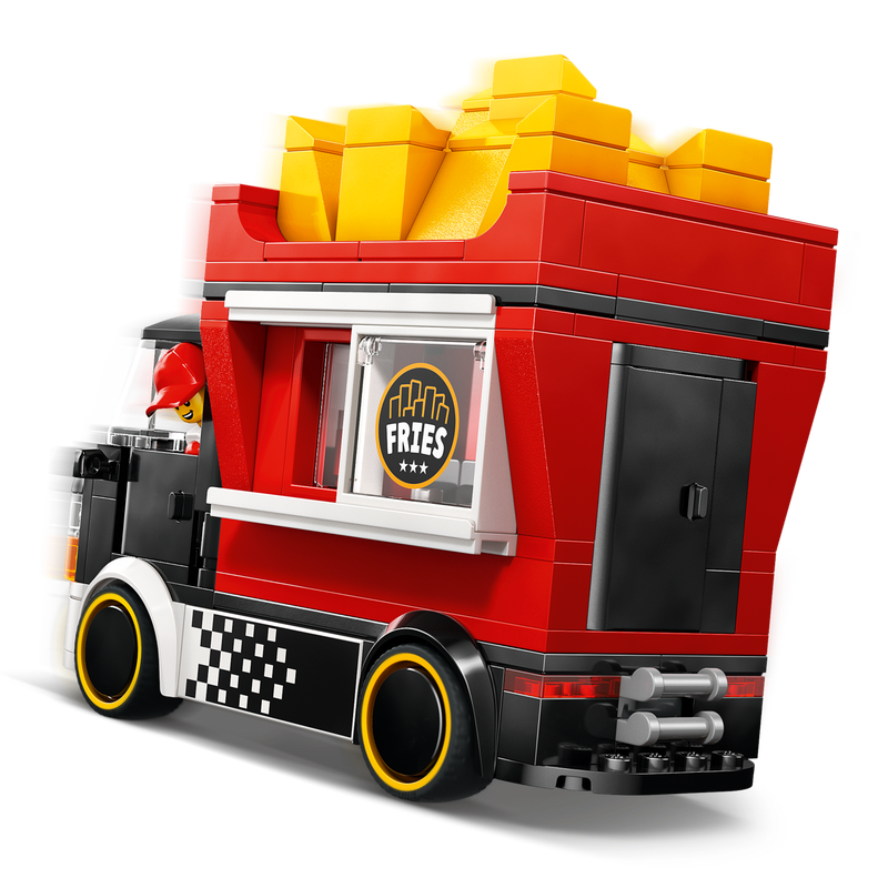 LEGO City Fries Food Truck 60488 Toy Vehicle Building Set-Lego / City-Bricking Lebanon