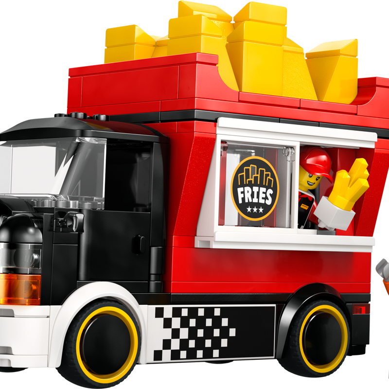 LEGO City Fries Food Truck 60488 Toy Vehicle Building Set-Lego / City-Bricking Lebanon