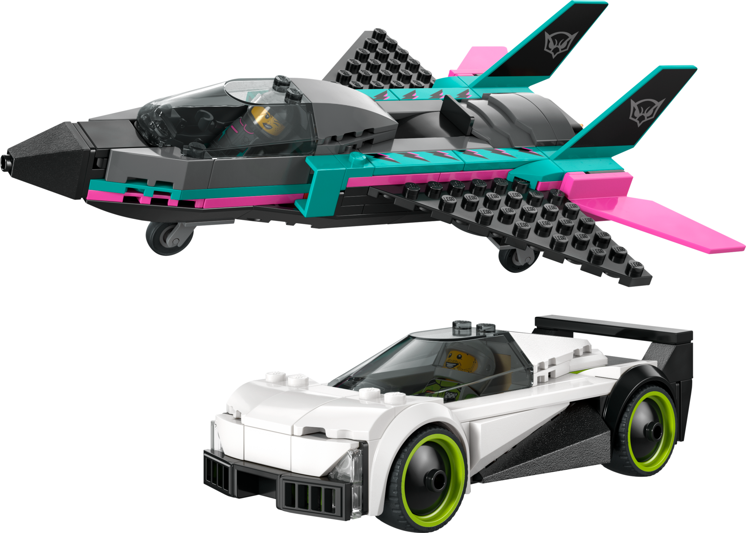 LEGO City Jet vs Car 60489 Supersonic Plane and Supercar Toy-Lego / City-Bricking Lebanon