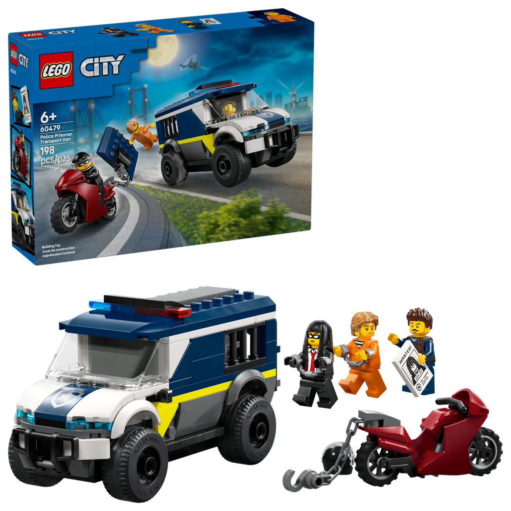LEGO City Police Prisoner Transport Van 60479-Bricking Lebanon