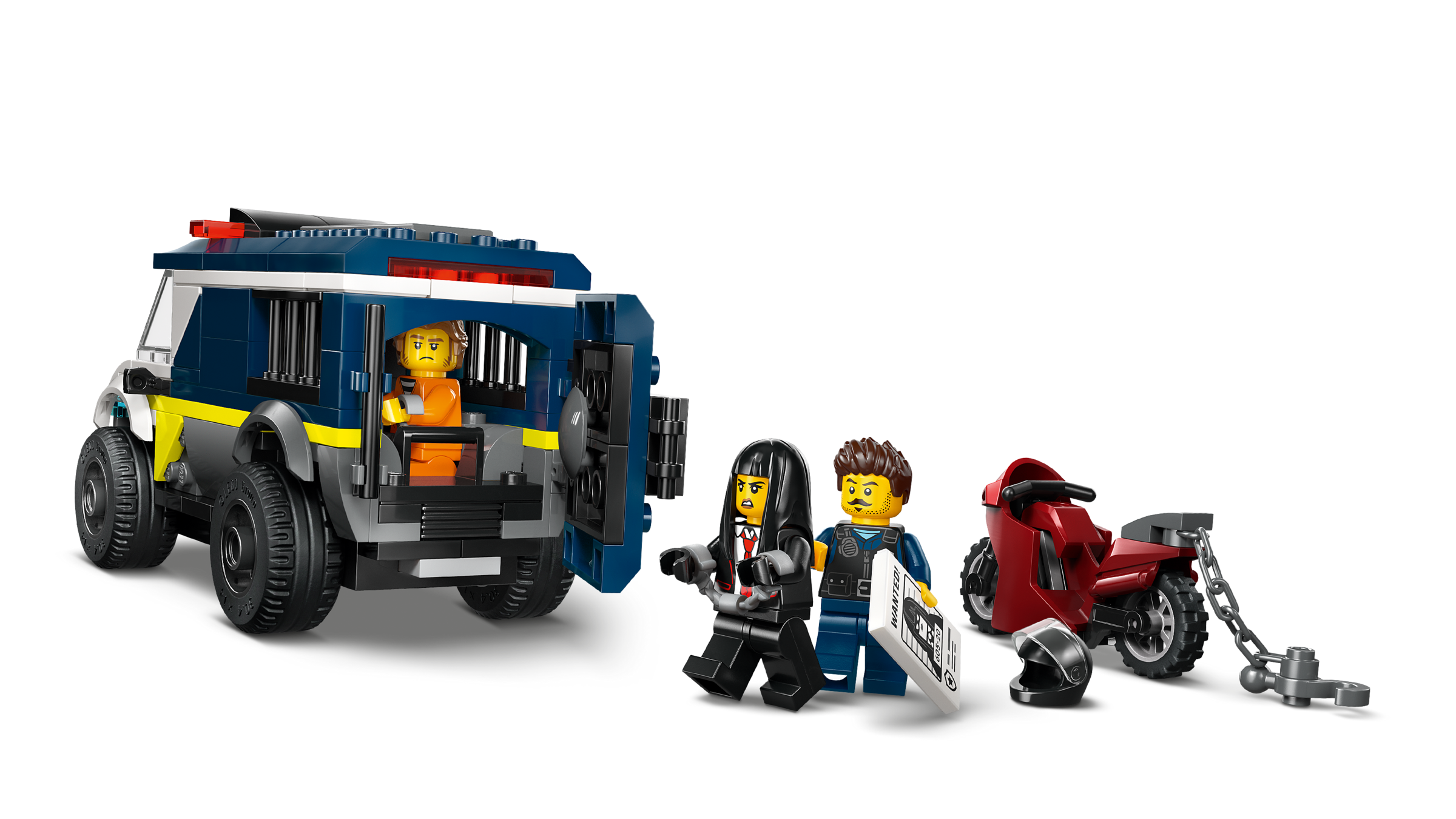 LEGO City Police Prisoner Transport Van 60479 Building Toy Set-Lego / City-Bricking Lebanon