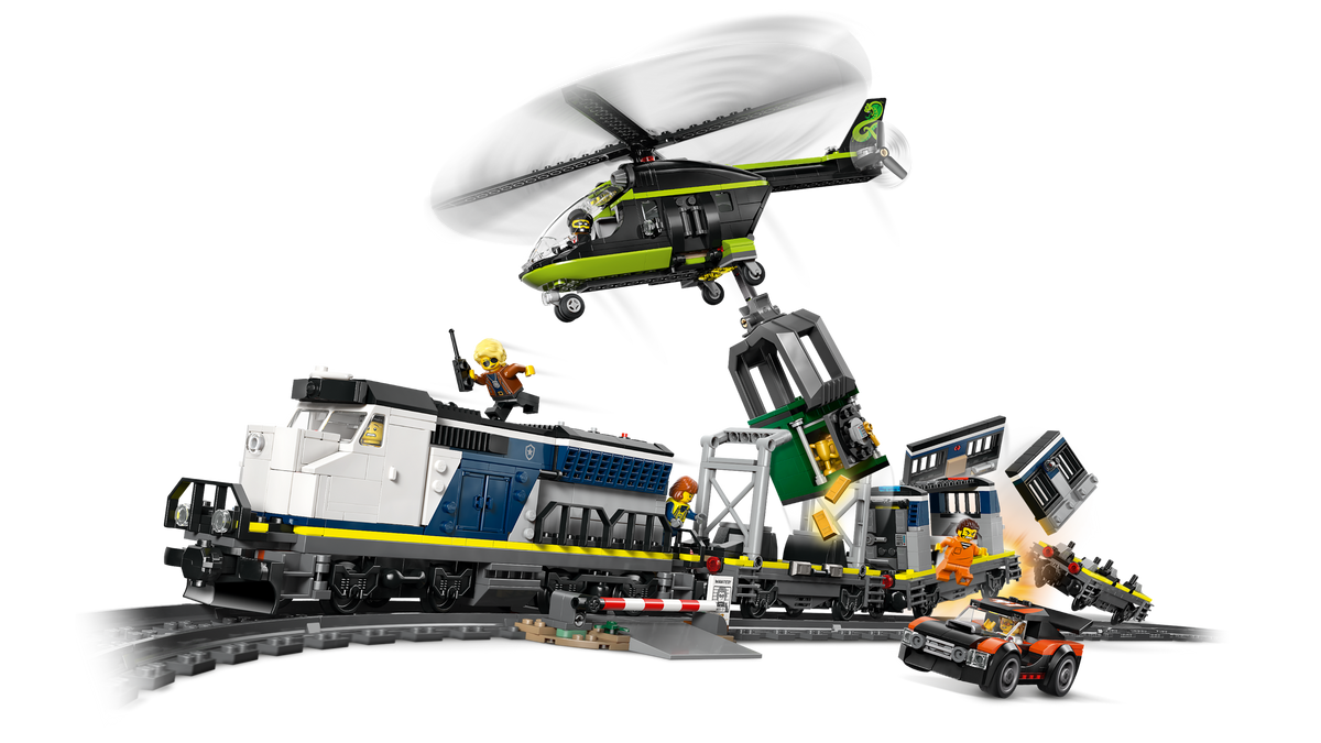 LEGO City Police Train Heist 60508 Electric Locomotive-Bricking Lebanon