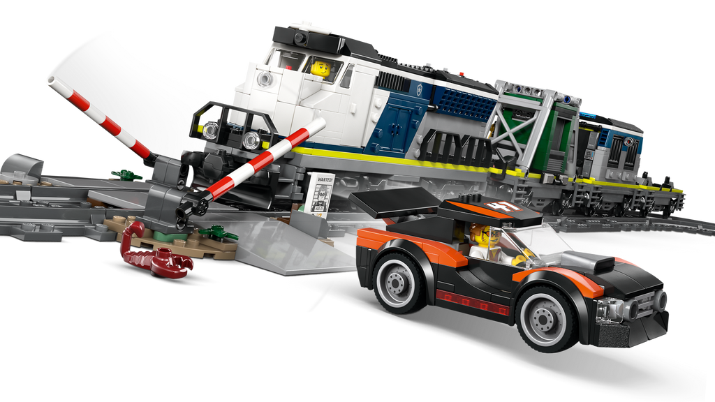 LEGO City Police Train Heist 60508 Electric Locomotive Building Set-60508-Bricking Lebanon
