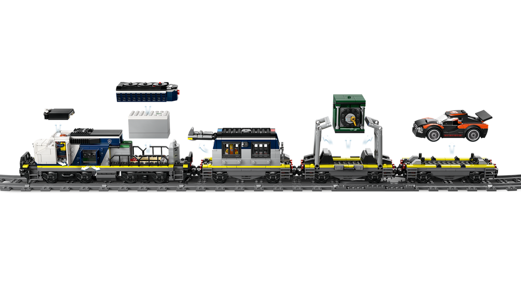 LEGO City Police Train Heist 60508 Electric Locomotive Building Set-60508-Bricking Lebanon