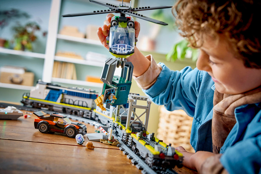 LEGO City Police Train Heist 60508 Electric Locomotive Building Set-60508-Bricking Lebanon