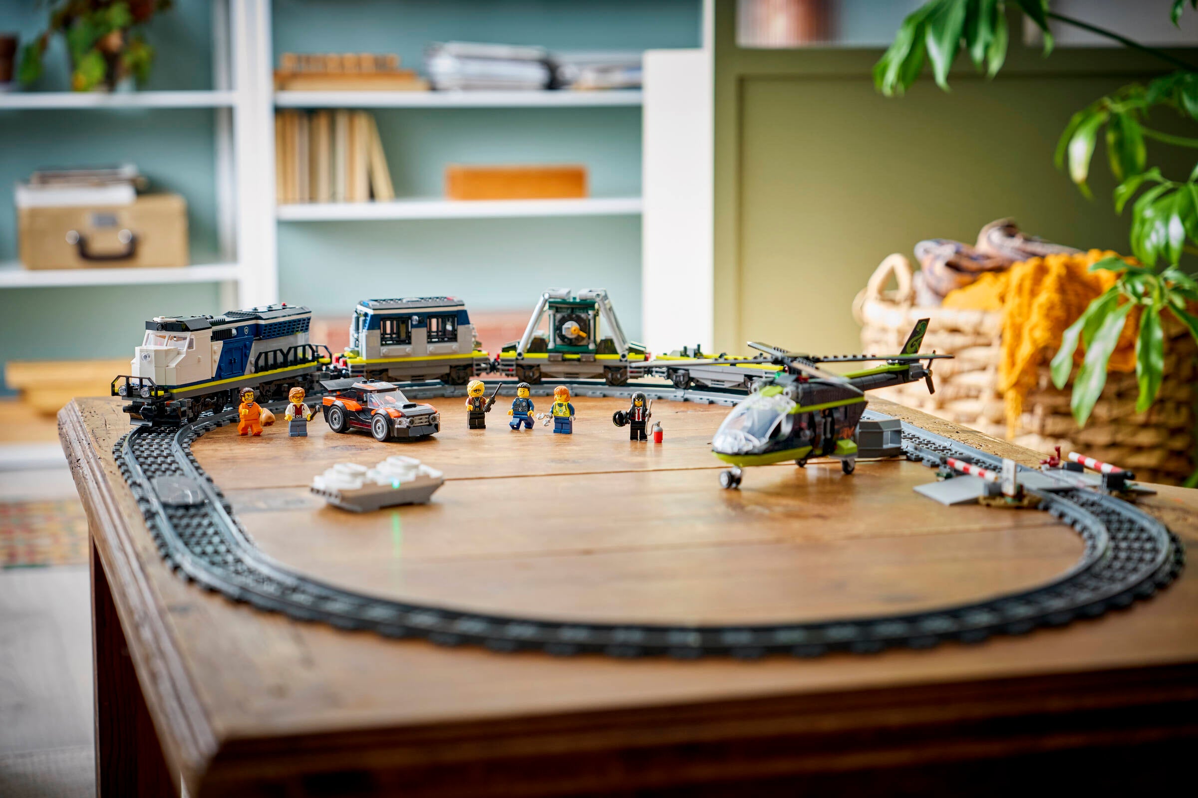 LEGO City Police Train Heist 60508 Electric Locomotive Building Set-60508-Bricking Lebanon