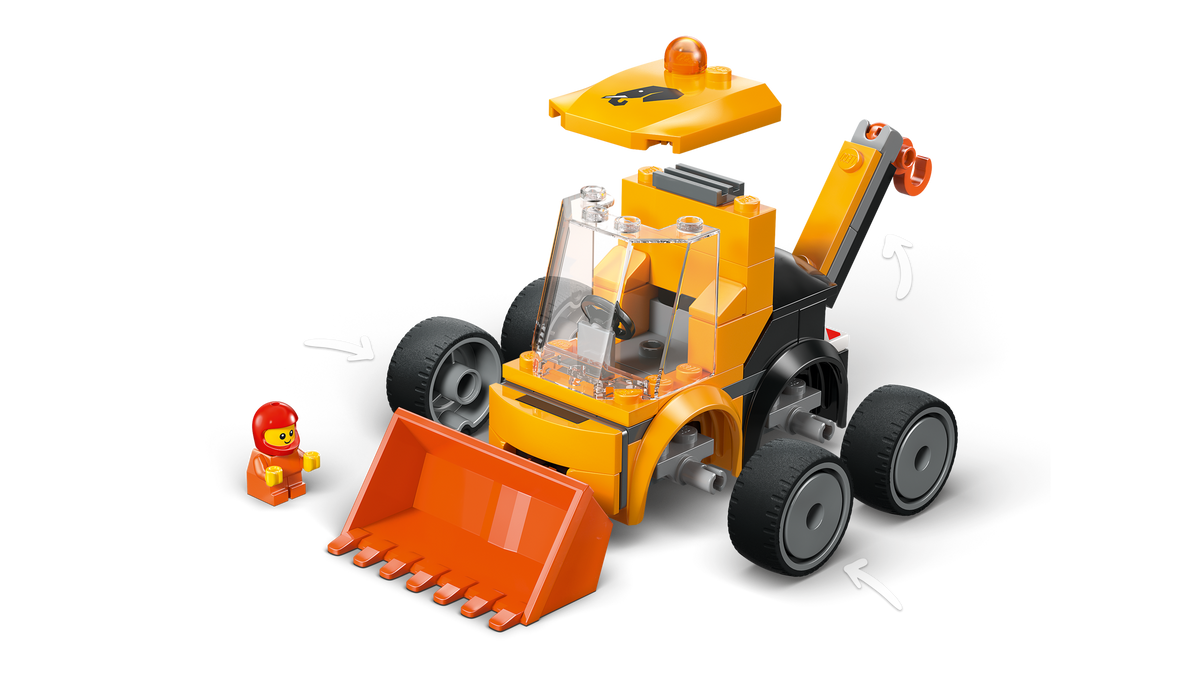 LEGO City Rides Construction Loader 60483-Bricking Lebanon