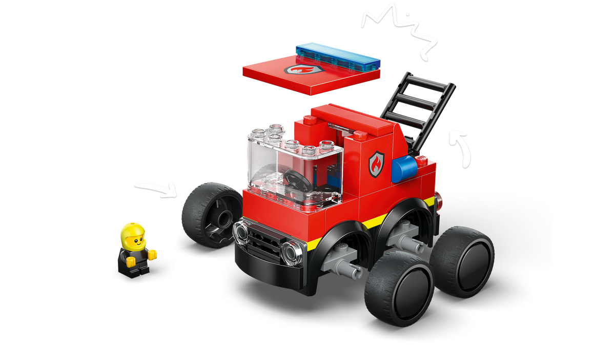 LEGO City Rides Fire Truck 60482-Bricking Lebanon