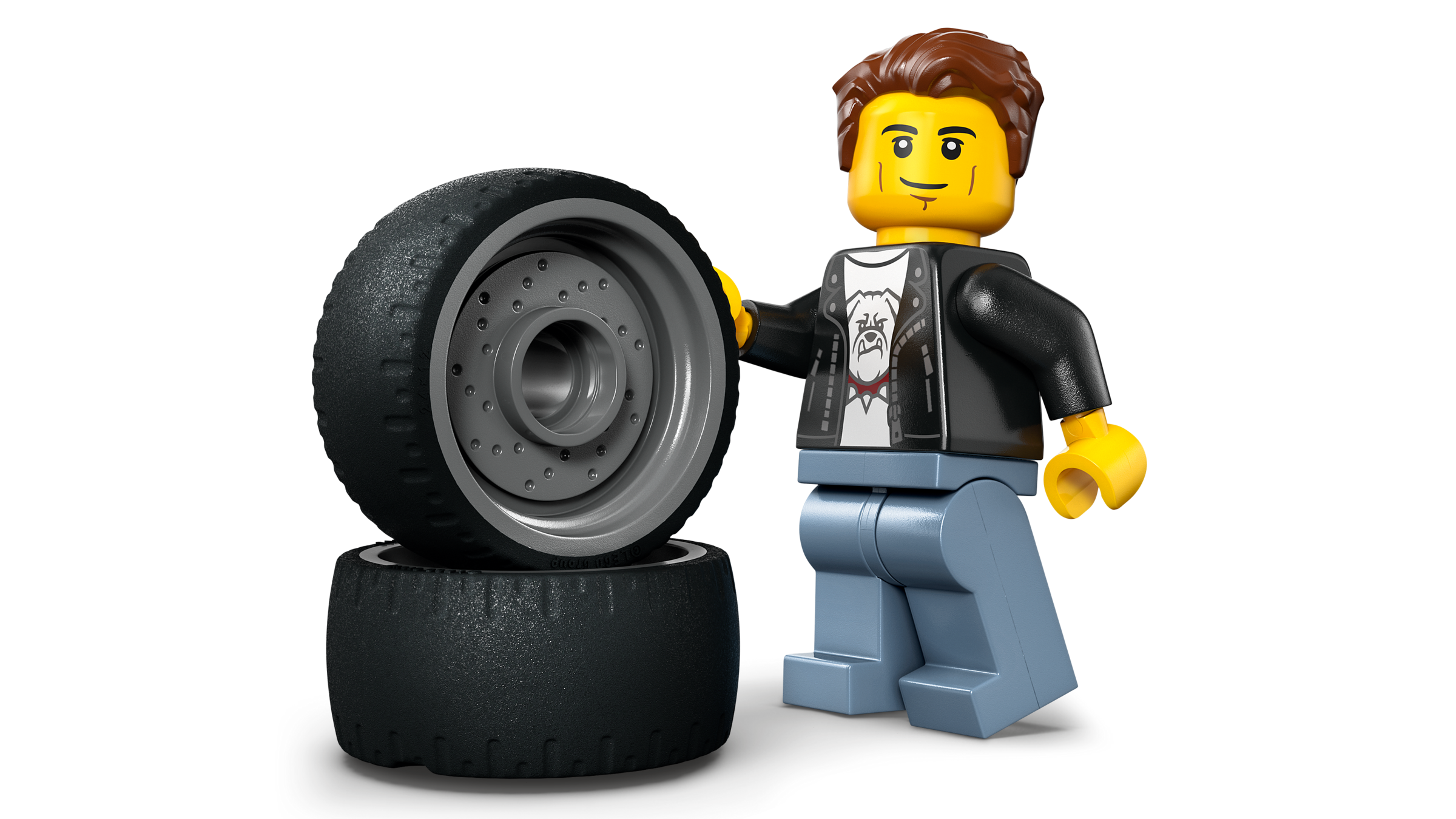 LEGO City Rides - Hot Rod Toy Race Car Building Kit 60485-Lego / City-Bricking Lebanon