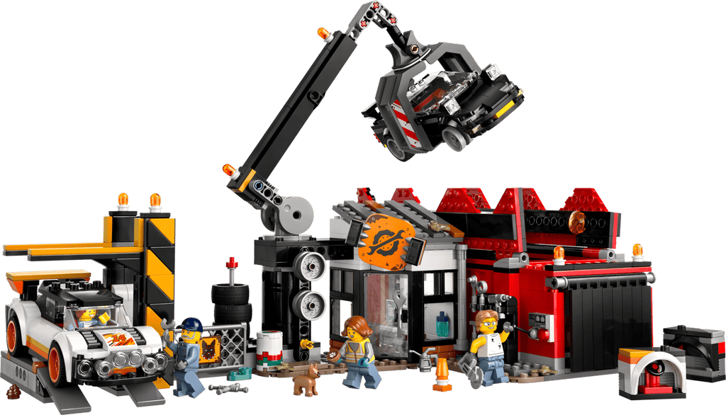 LEGO City Scrapyard with Cars 60472-Bricking Lebanon