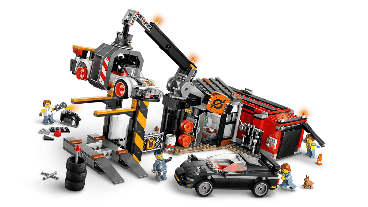 LEGO City Scrapyard with Cars 60472-Bricking Lebanon