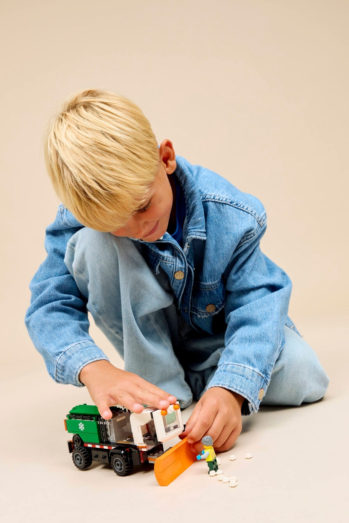 LEGO City Snowplow Toy Truck Building Set with Salt Spreader-Lego / City-Bricking Lebanon