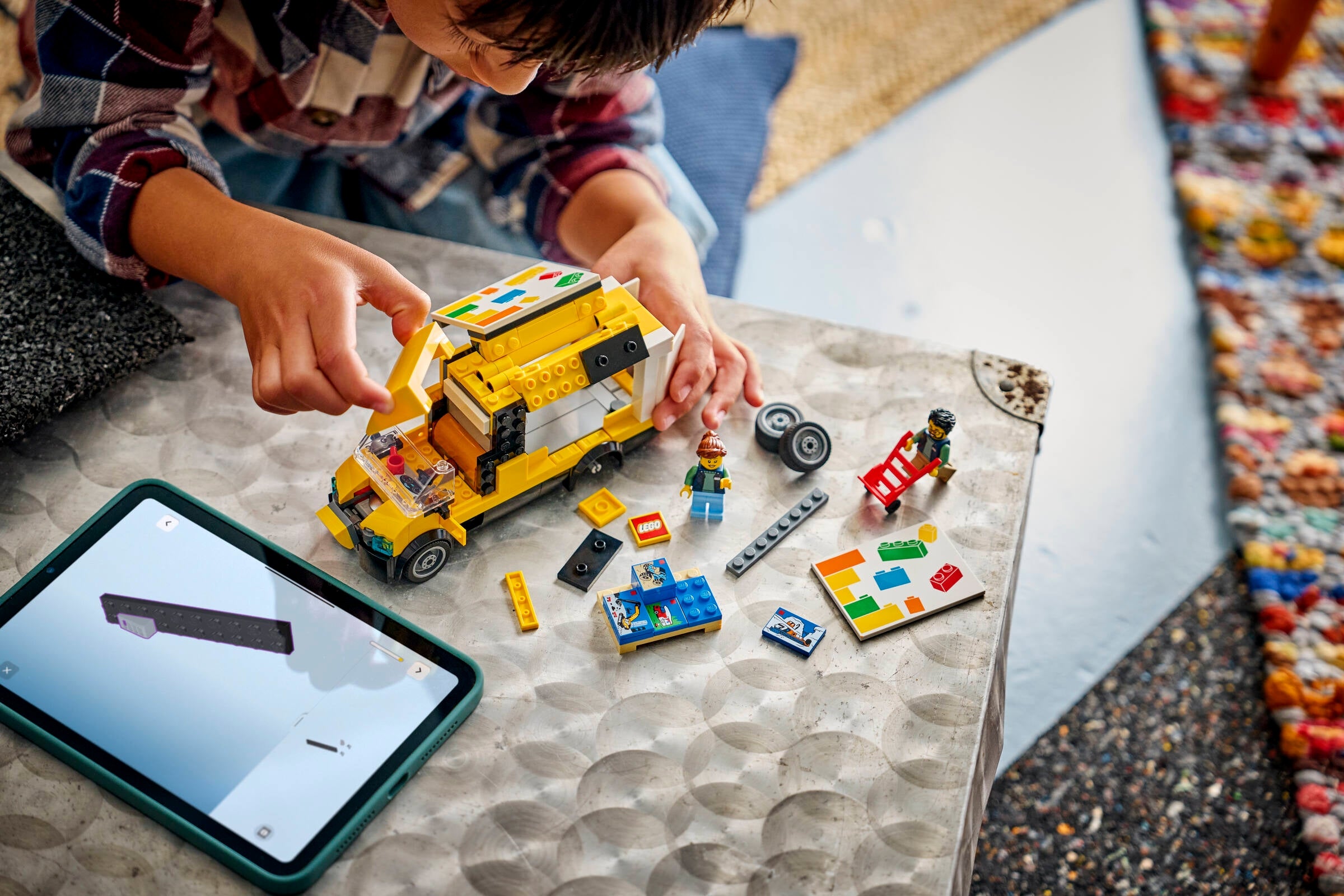 LEGO City The LEGO Van 60500 Building Toy Delivery Truck Set-Lego / City-Bricking Lebanon