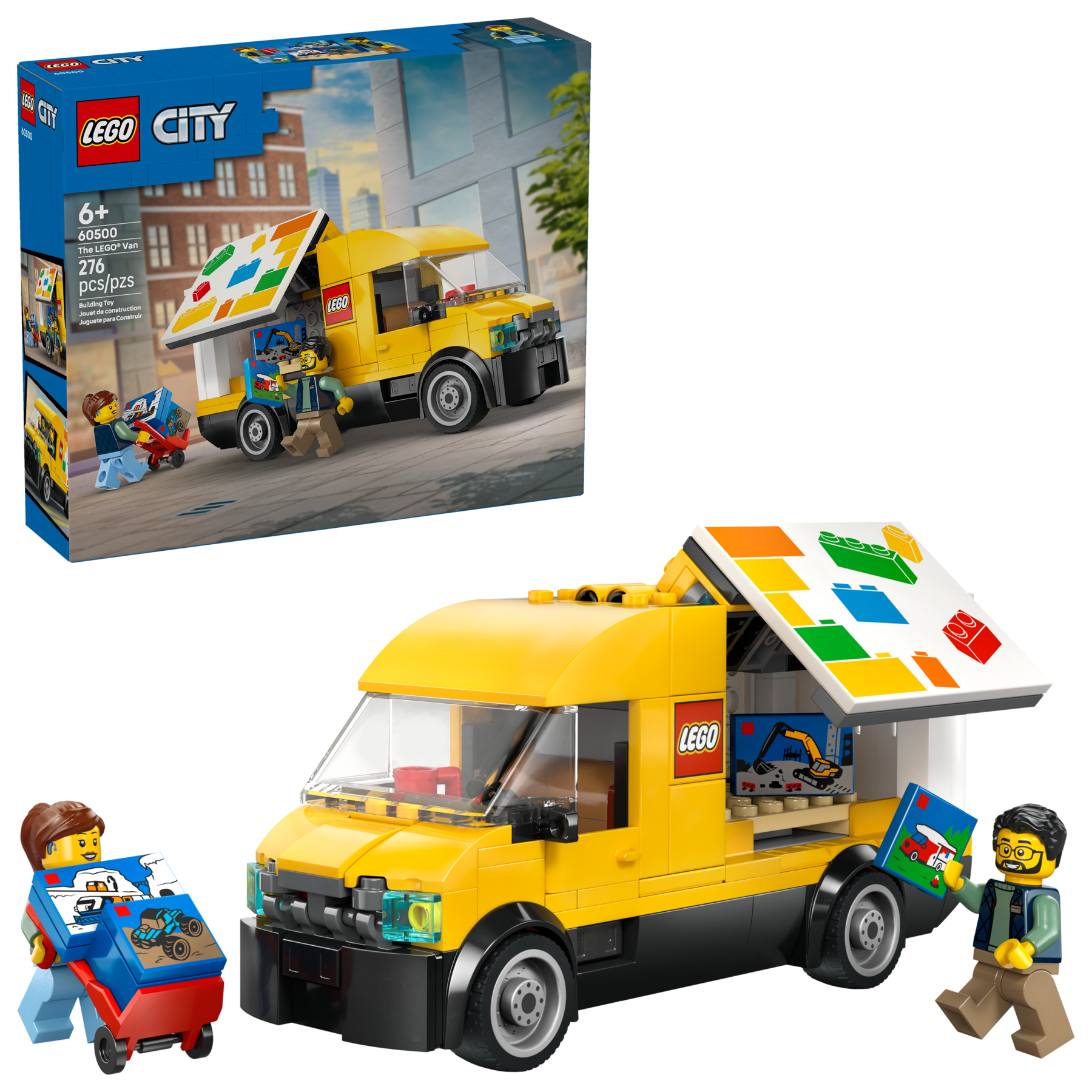 LEGO City The LEGO Van 60500 Building Toy Delivery Truck Set-Lego / City-Bricking Lebanon