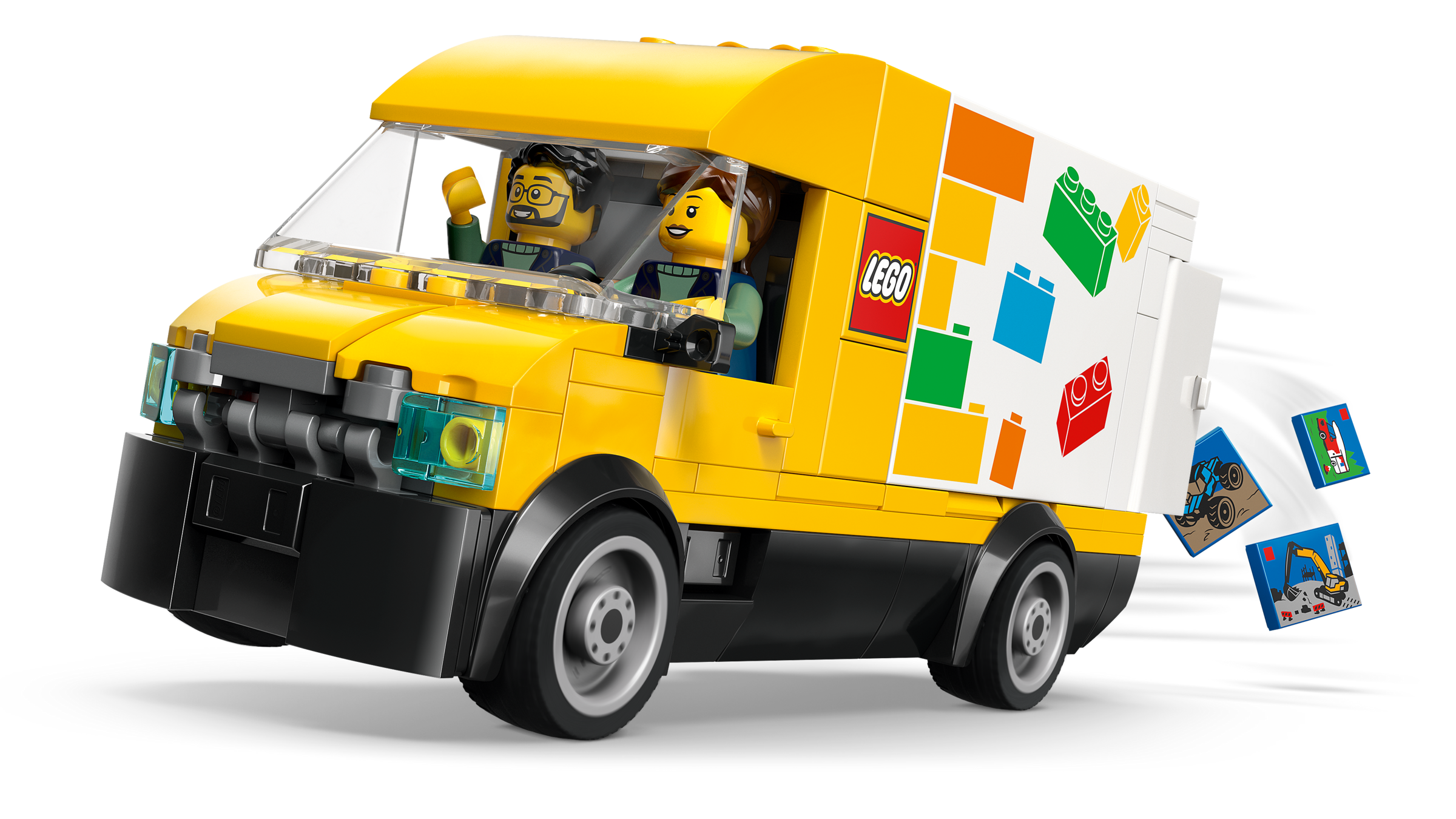 LEGO City The LEGO Van 60500 Building Toy Delivery Truck Set-Lego / City-Bricking Lebanon