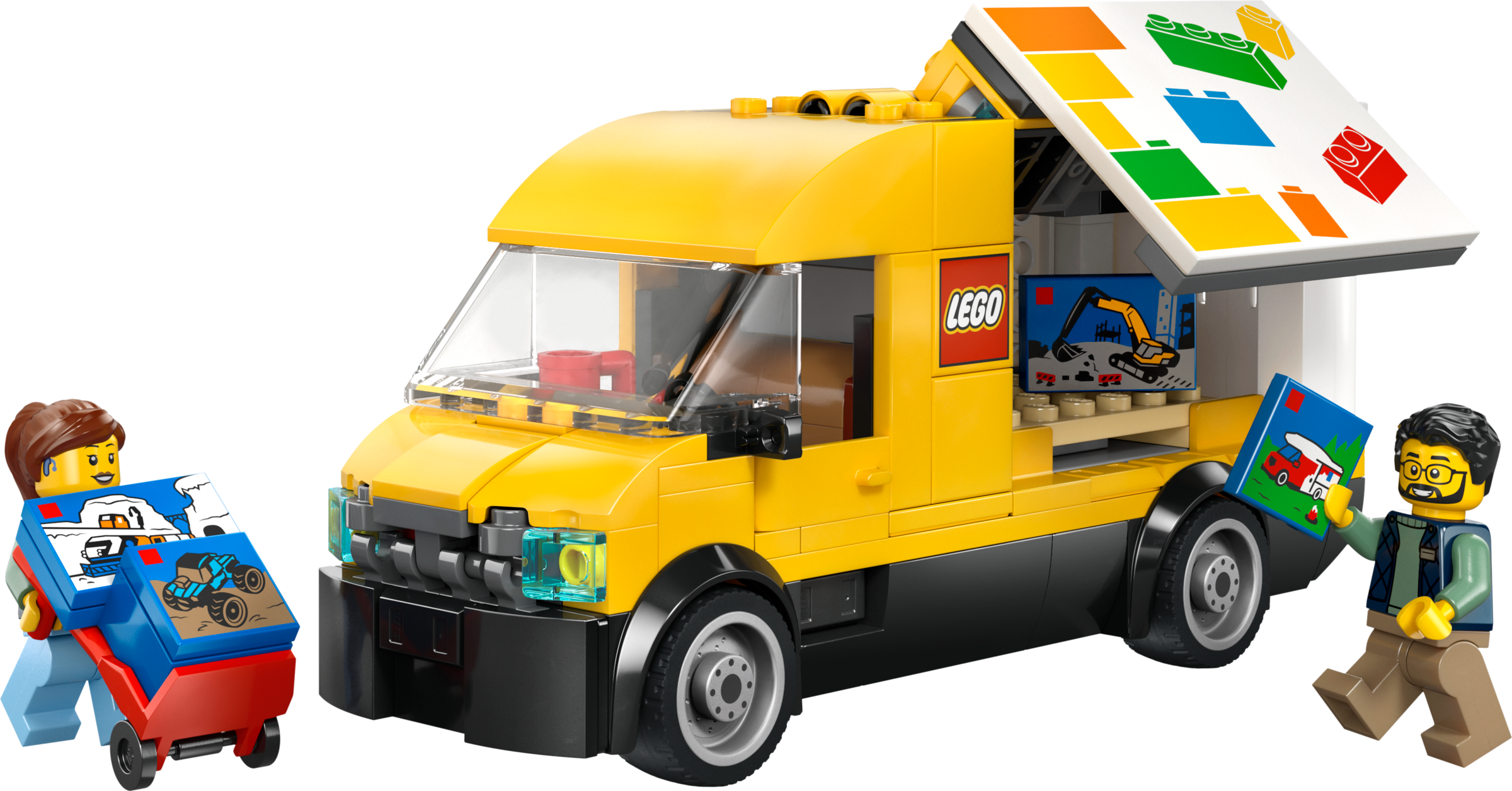 LEGO City The LEGO Van 60500 Building Toy Delivery Truck Set-Lego / City-Bricking Lebanon