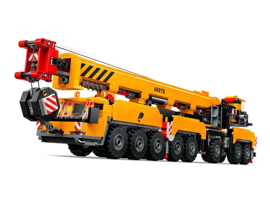 LEGO City Yellow Mobile Construction Crane 16 Wheel 60409-Bricking Lebanon