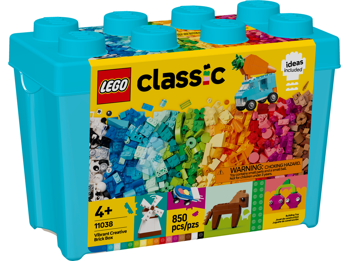 LEGO Classic Vibrant Creative Brick Box 11038-Bricking Lebanon